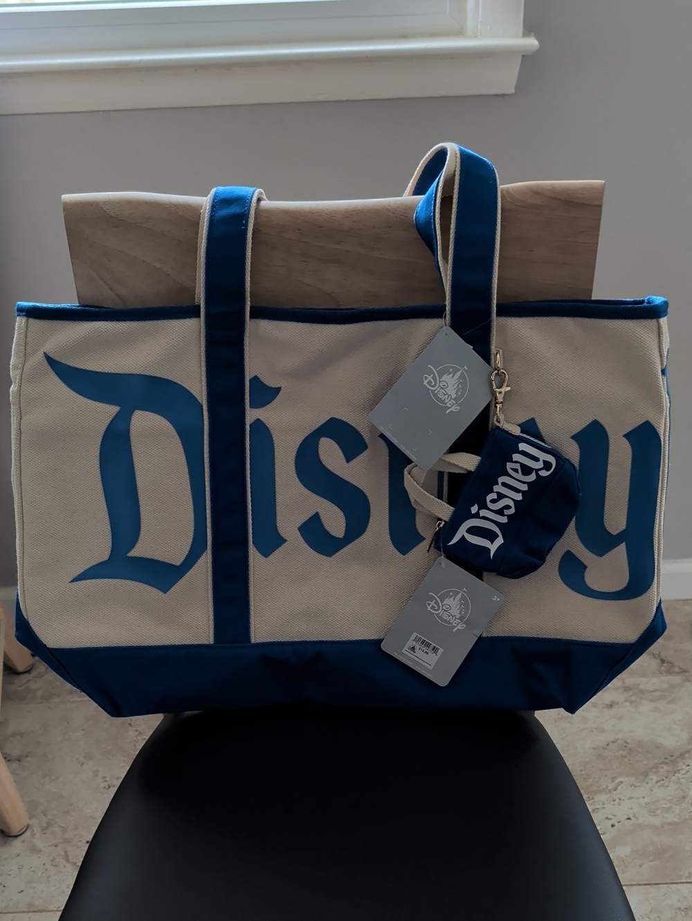 Disneyland Large Canvas Tote NWT